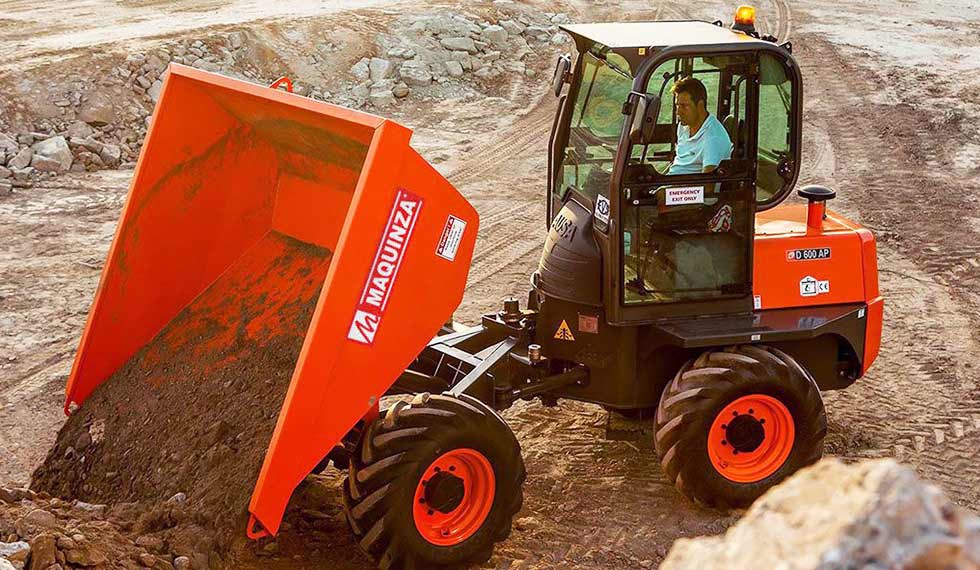 cuales son las caracteristias de los dumpers frontales